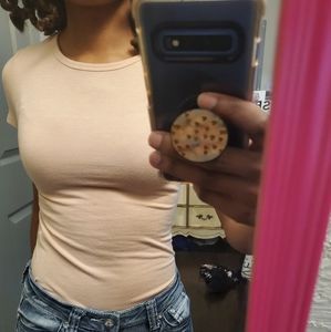 Onesie Soft Pink Top Small